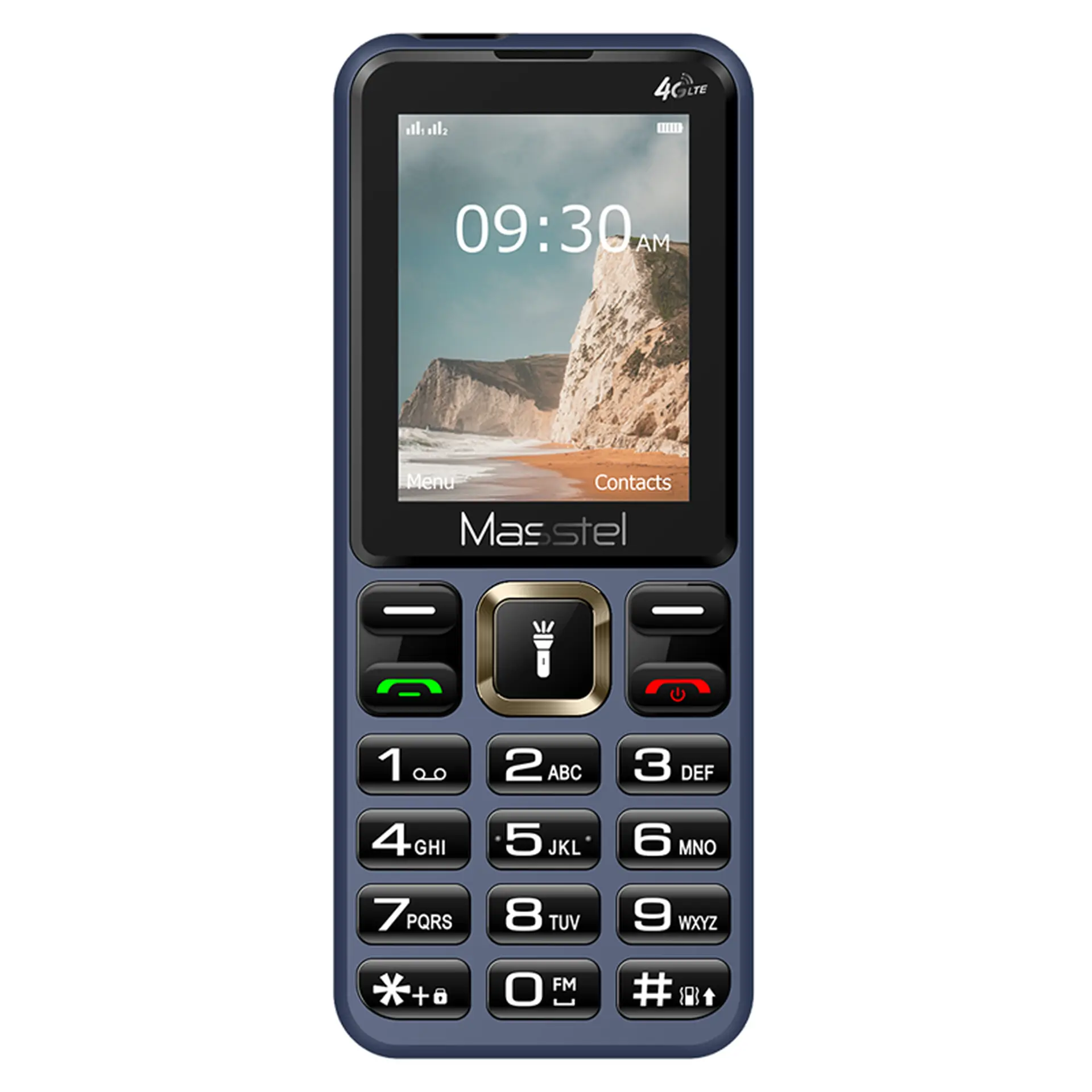 Điện thoại Masstel IZI T5 plus 4G Xanh (Blue)