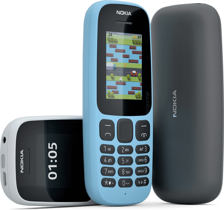 Điện thoại Nokia 105 Single sim White 2017