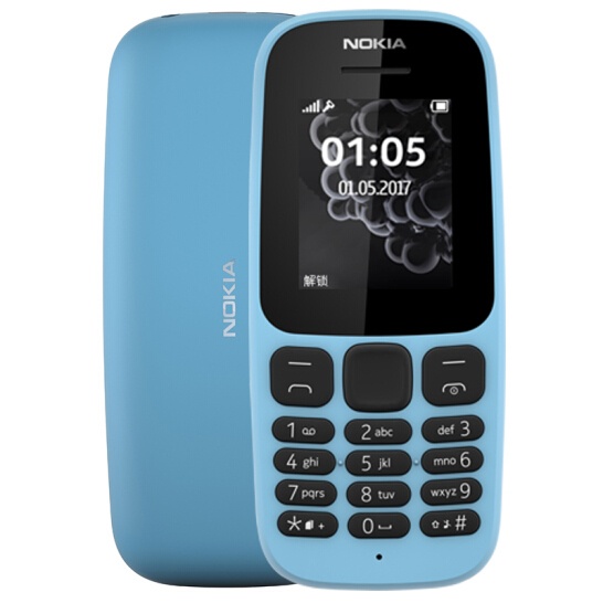 Điện thoại NOKIA 105 TA-1174 Dual sim Blue