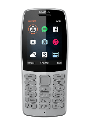 Điện thoại NOKIA 210 TA-1139 DS VN GREY