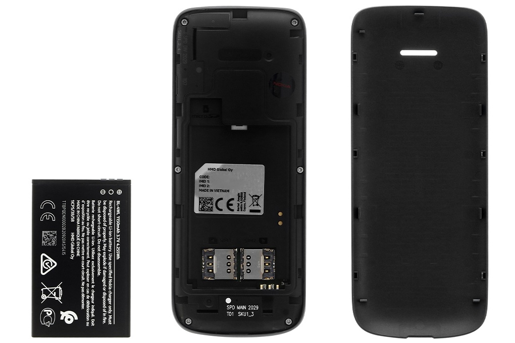 Điện thoại Nokia 215 4G TA-1272 Black