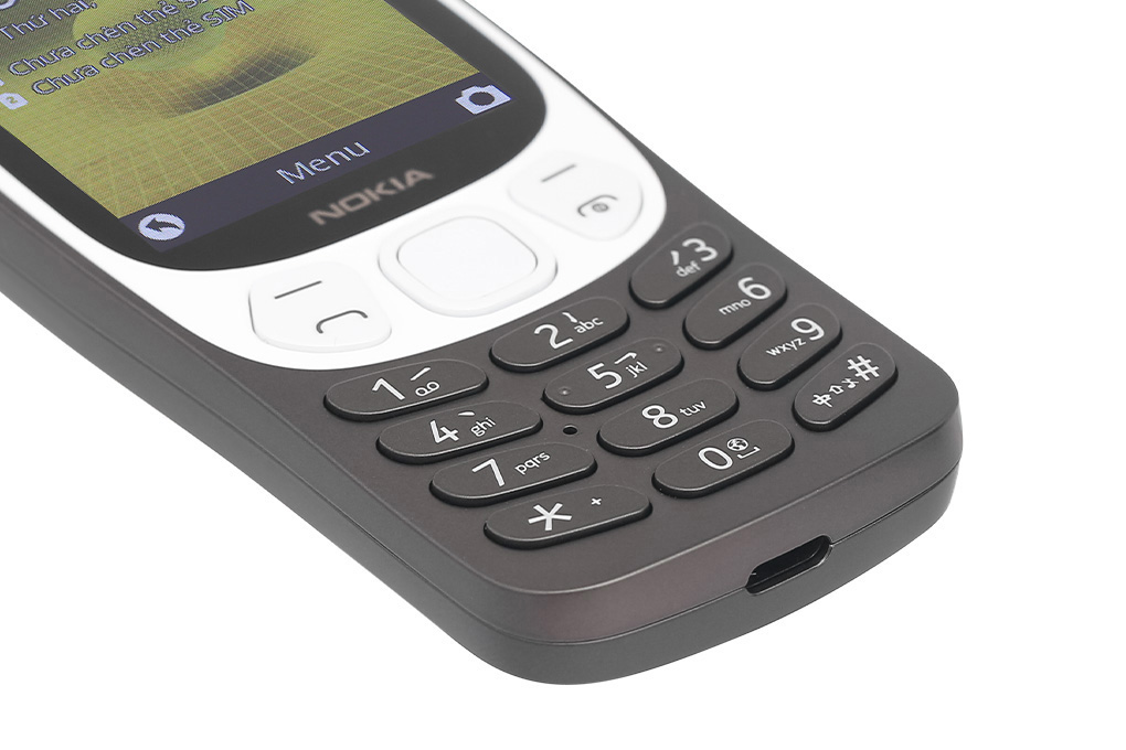 Điện thoại Nokia 3210 4G TA-1615 Đen (Grunge Black)