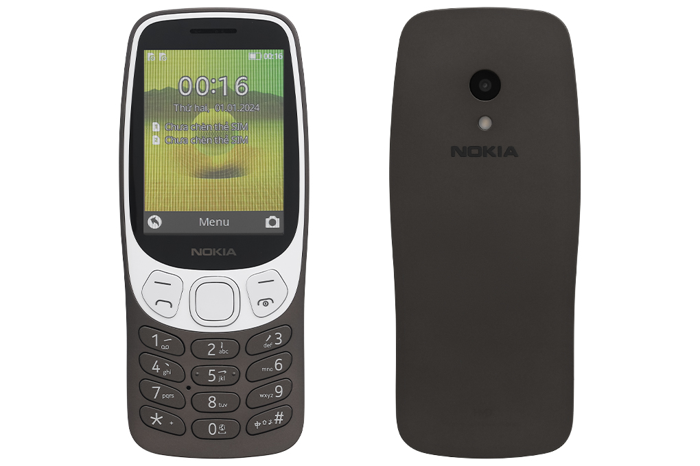 Điện thoại Nokia 3210 4G TA-1615 Đen (Grunge Black)