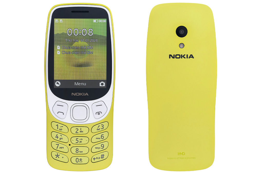 Điện thoại Nokia 3210 4G TA-1615 Y2K Vàng (Gold)