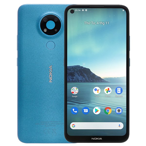 Điện thoại Nokia 3.4 TA-1288 DS 4/64 VN BLUE (DM)