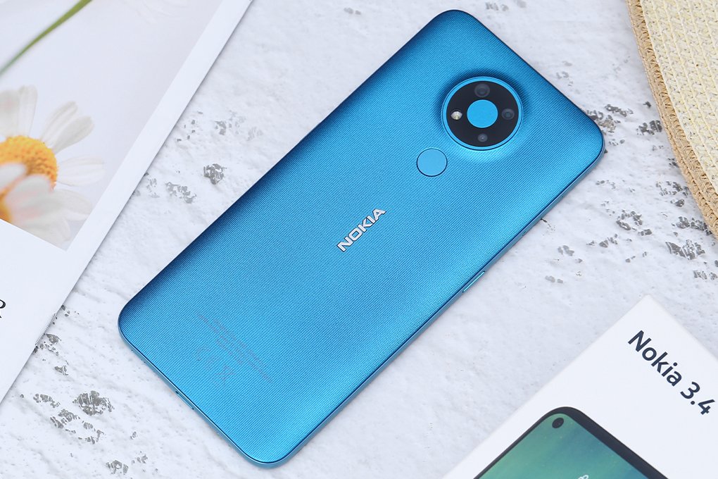 Điện thoại Nokia 3.4 TA-1288 DS 4/64 VN BLUE (DM)