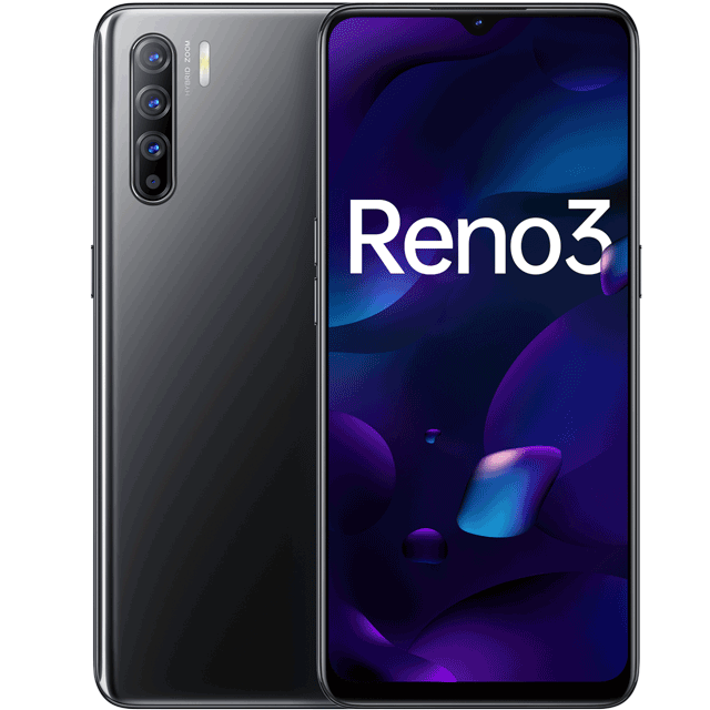 Điện thoại Oppo CPH2043-Reno 3 Đen