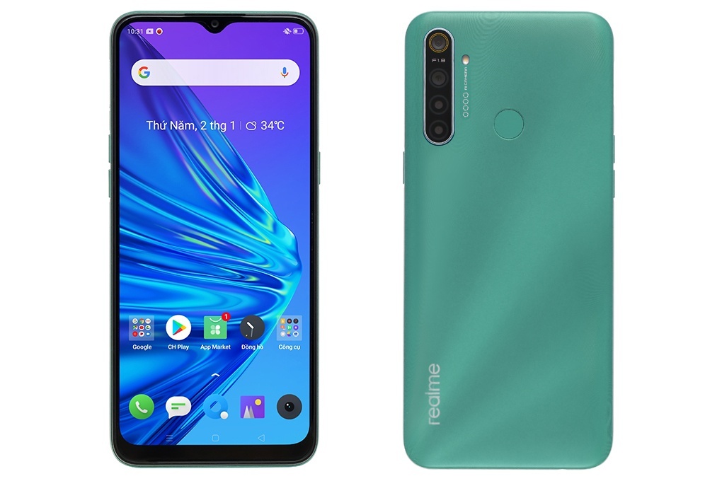 Điện Thoại Realme 5i (4+64Gb) - RMX2032 Xanh lá