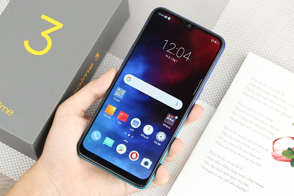 Điện thoại Realme C3 (3+32) (RMX2021) Xanh