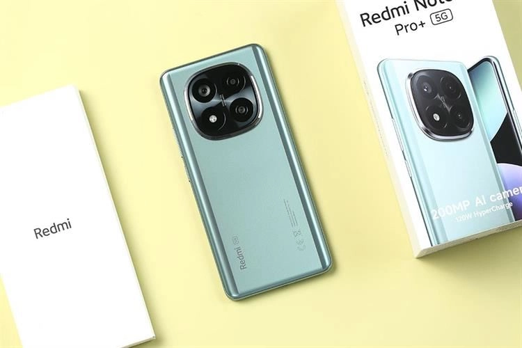 Điện thoại Redmi Note 14 Pro+ 5G (8+256GB) Xanh dương