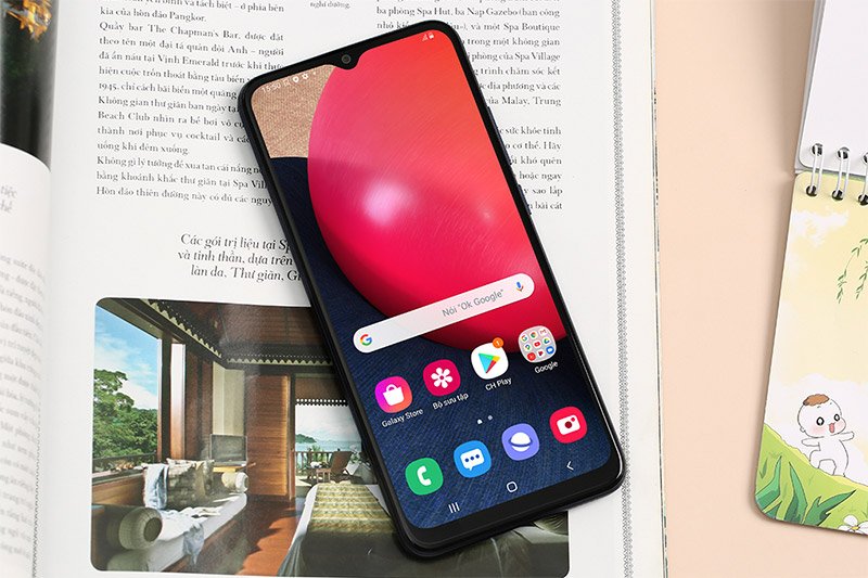 Điện thoại Samsung Galaxy A02s-A025F Blue