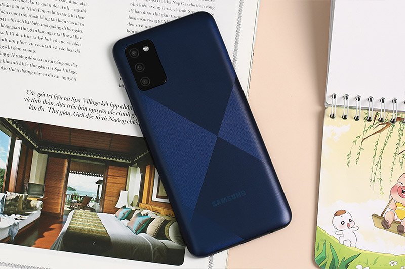 Điện thoại Samsung Galaxy A02s-A025F Blue