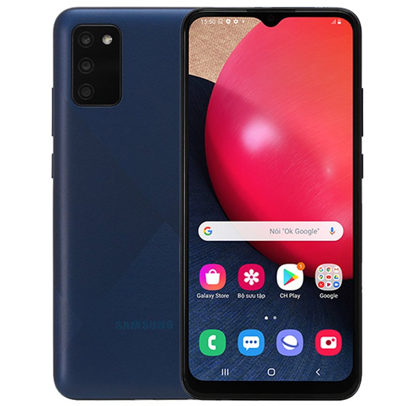 Điện thoại Samsung Galaxy A02s-A025F Blue