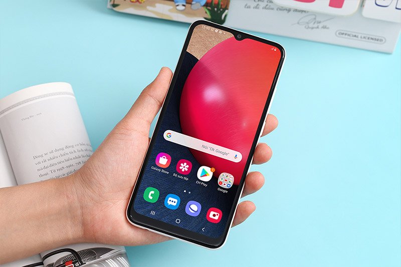 Điện thoại Samsung Galaxy A02s-A025F White