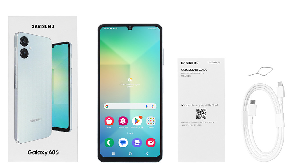 Điện thoại Samsung Galaxy A06 4G A065F (4+128G) Blue