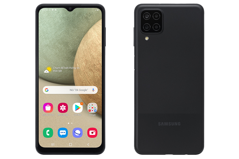 Điện thoại Samsung Galaxy A12 SM A127F Black (Exynos850)