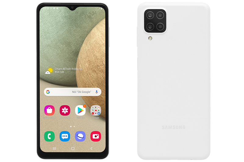 Điện thoại Samsung Galaxy A12 SM A127F White (Exynos850)