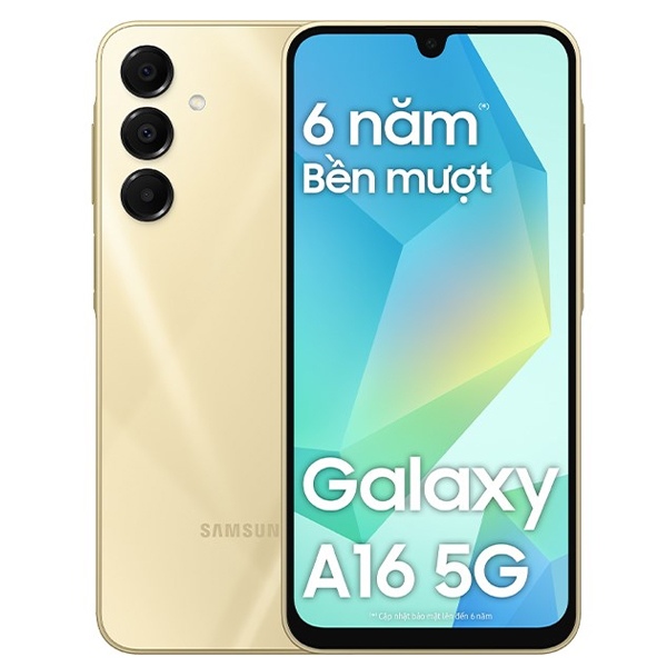 Điện thoại Samsung Galaxy A16 5G A166P (8+128G) Vàng