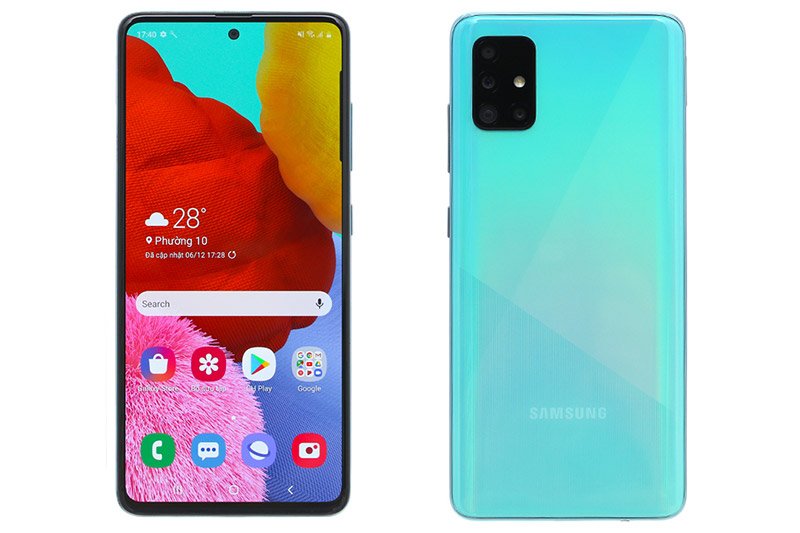 Điện thoại Samsung Galaxy A51 128G SM-A515 Blue (DM)