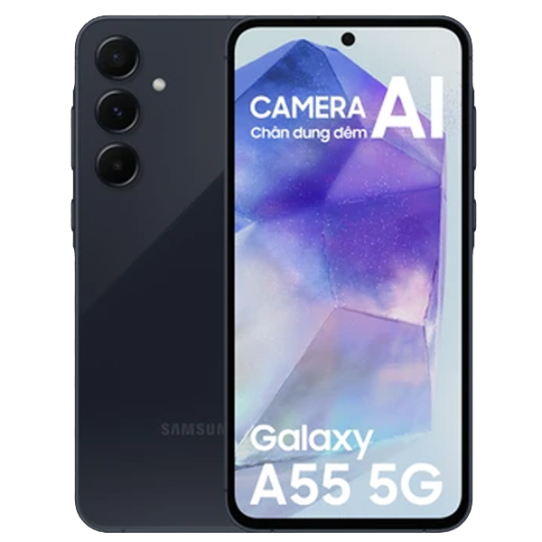 Điện thoại Samsung Galaxy A55 5G A556E (8+128G) Xanh Đen