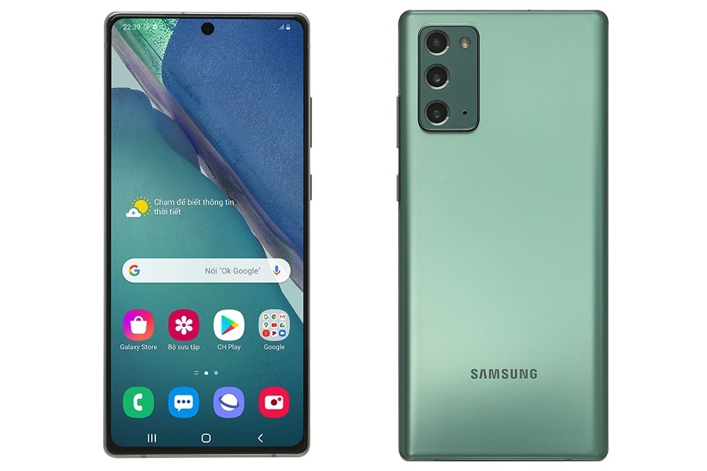 Điện thoại Samsung Galaxy Note 20 256G N980F Xanh (DM)