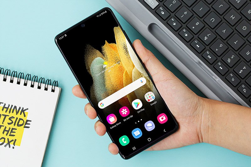 Điện thoại Samsung Galaxy S21 Ultra 5G 256G G998B Đen