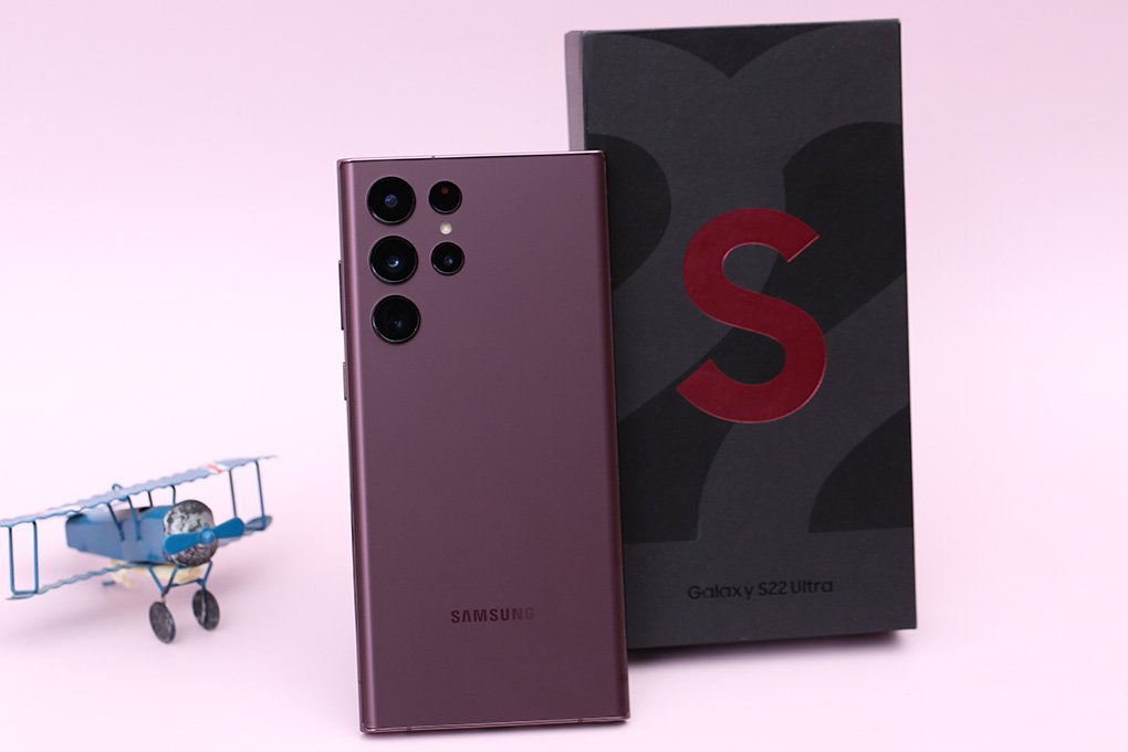 Điện thoại Samsung Galaxy S22 Ultra 5G S908E (12+128) Đỏ Burgundy (DM)