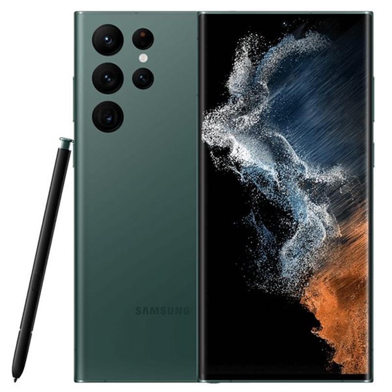 Điện thoại Samsung Galaxy S22 Ultra 5G S908E (12+256G) Xanh Zeta
