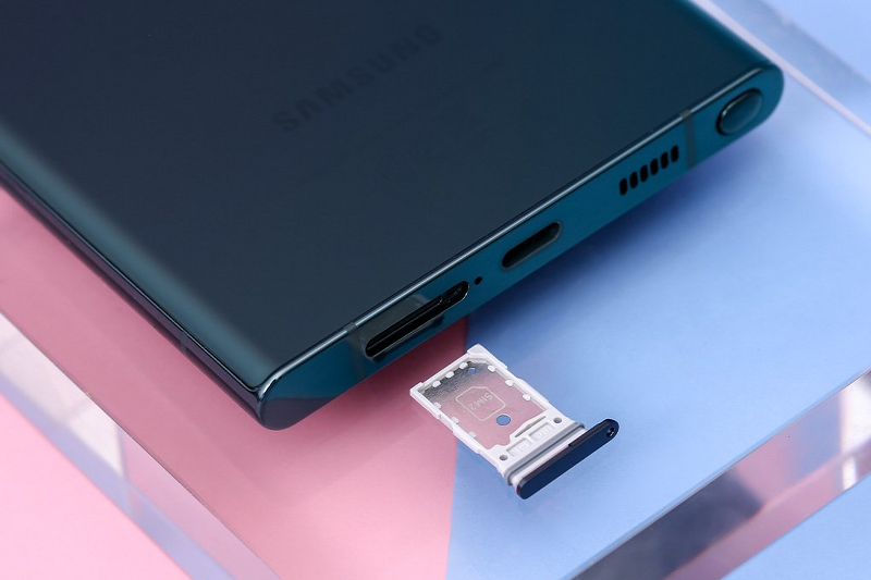 Điện thoại Samsung Galaxy S22 Ultra 5G S908E (12+256G) Xanh Zeta