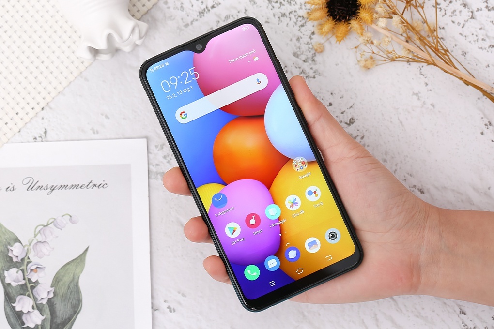 Điện thoại Vivo 2015-Y1s (2+32GB) Đen Xanh
