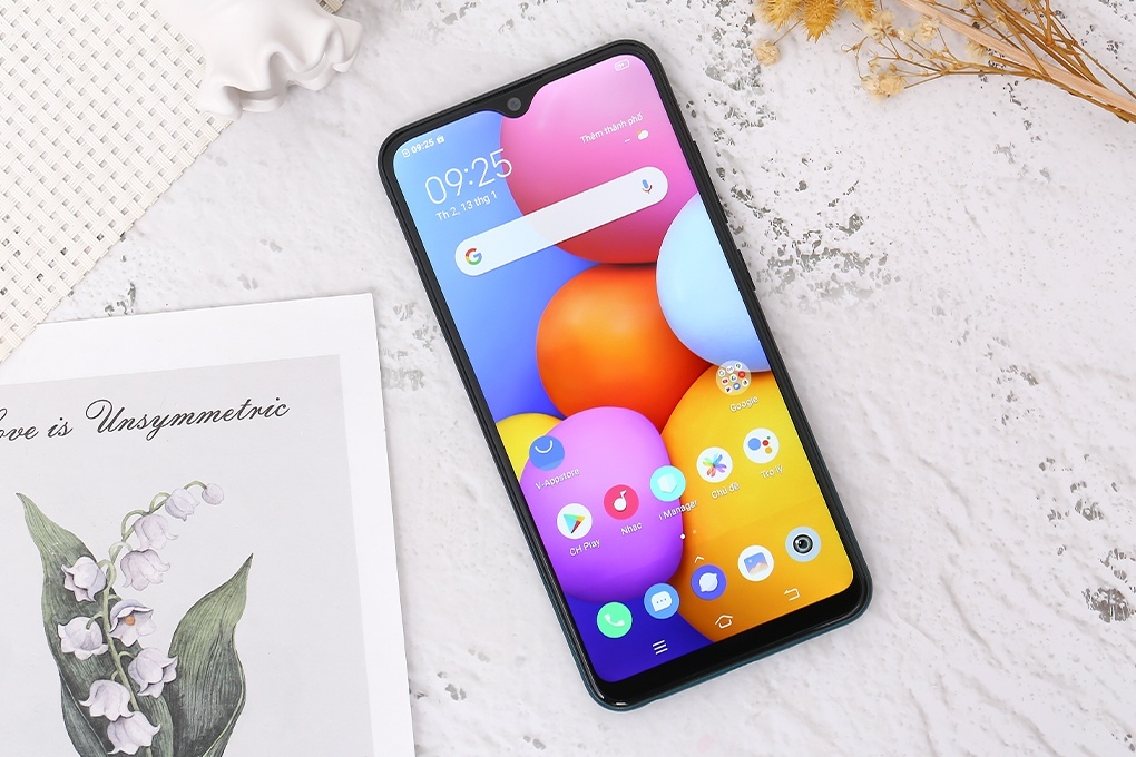 Điện thoại Vivo 2015-Y1s (2+32GB) Đen Xanh