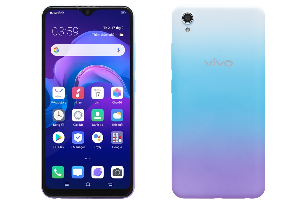 Điện thoại Vivo 2015-Y1s (2+32GB) Xanh Tím