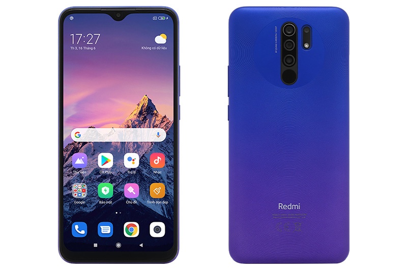 Điện thoại Xiaomi REDMI 9 (4+64) Tím