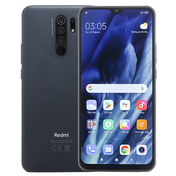 Điện thoại Xiaomi REDMI 9 (4+64) Xám