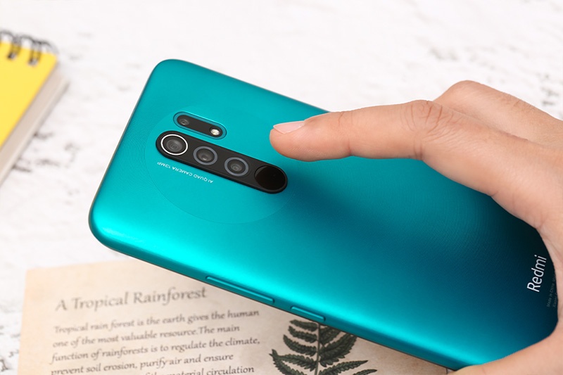 Điện thoại Xiaomi REDMI 9 (4+64) Xanh
