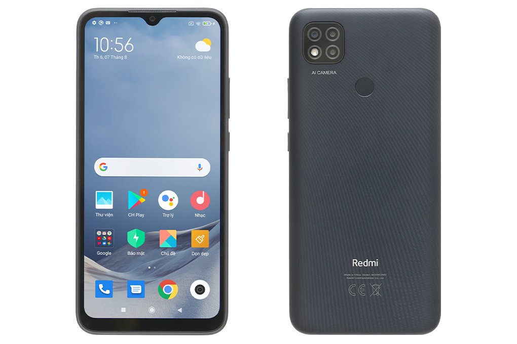 Điện thoại Xiaomi REDMI 9C (3+64) Xám DM