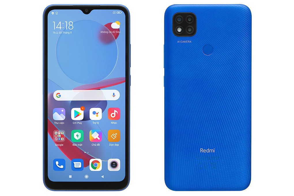 Điện thoại Xiaomi Redmi 9C (3+64) Xanh