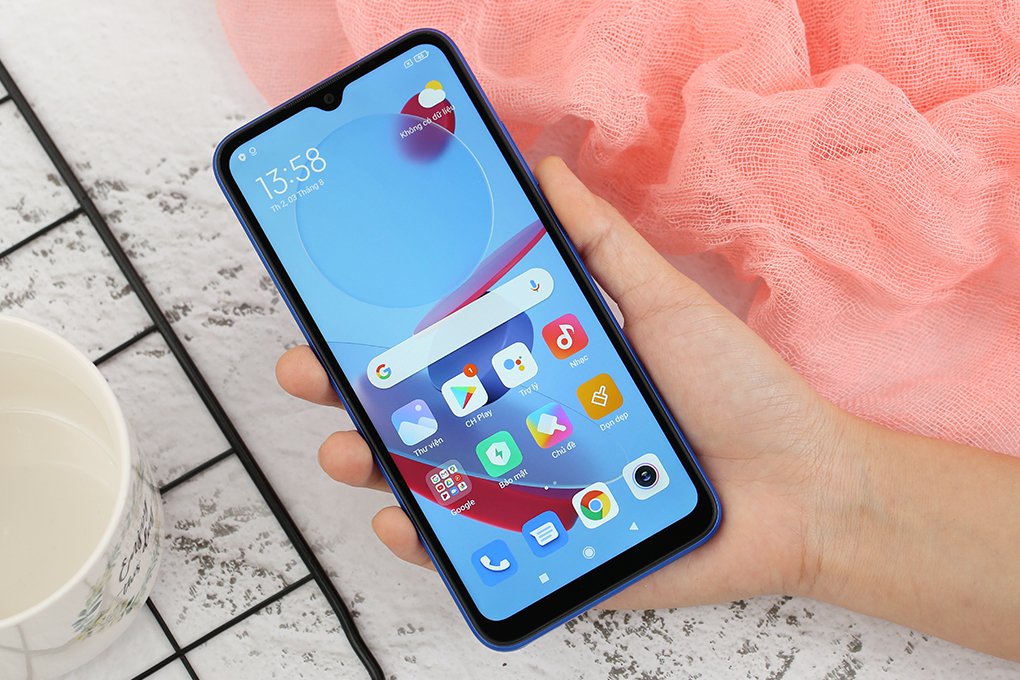 Điện thoại Xiaomi Redmi 9C (3+64) Xanh