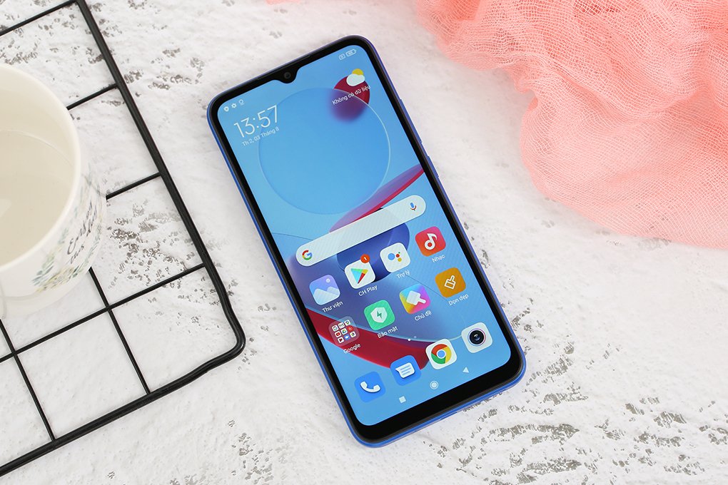 Điện thoại Xiaomi Redmi 9C (3+64) Xanh