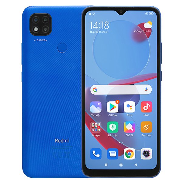 Điện thoại Xiaomi Redmi 9C (3+64) Xanh