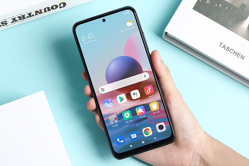 Điện thoại Xiaomi Redmi Note 10 (4+64) Xám