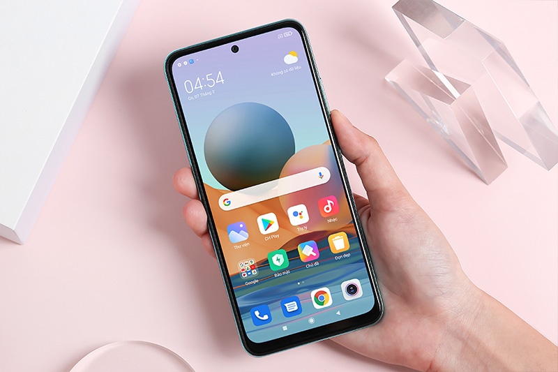 Điện thoại Xiaomi Redmi Note 10 (4+64) Xanh
