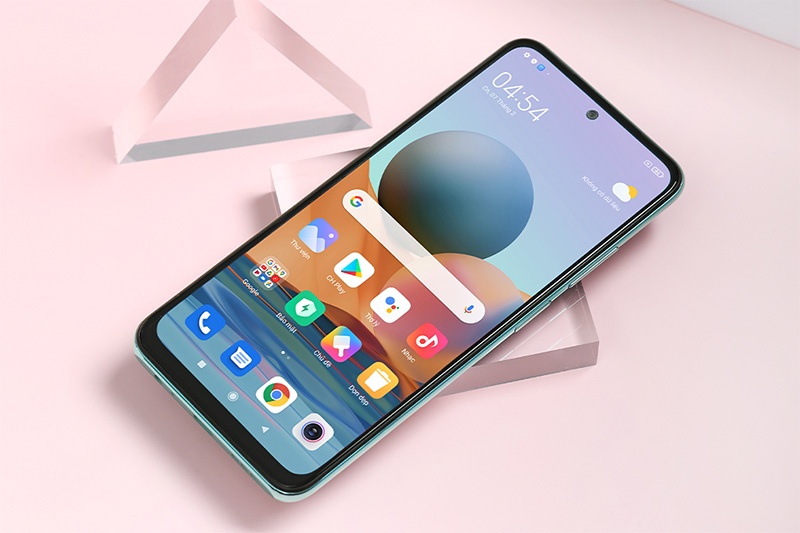 Điện thoại Xiaomi Redmi Note 10 (4+64) Xanh