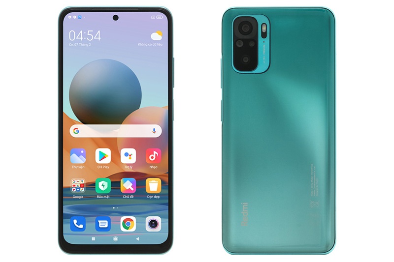 Điện thoại Xiaomi Redmi Note 10 (4+64) Xanh