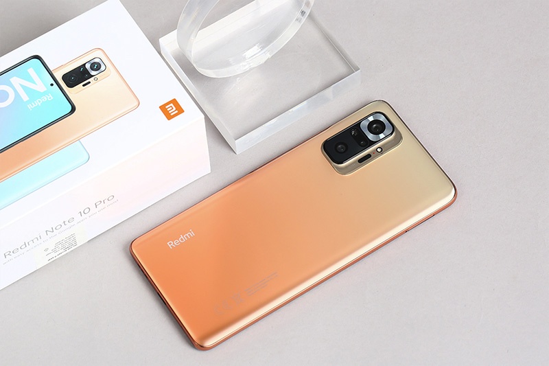 Điện thoại Xiaomi Redmi Note 10 Pro (6 + 128) Đồng