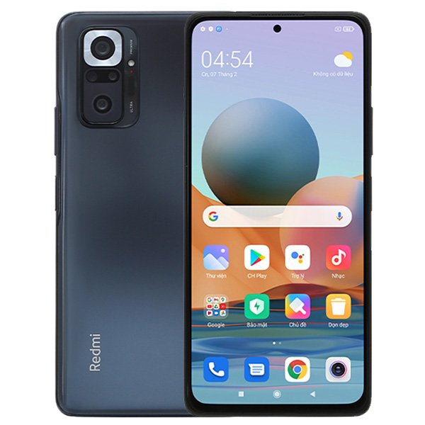 Điện thoại Xiaomi Redmi Note 10 Pro (8 + 128) Xám DM