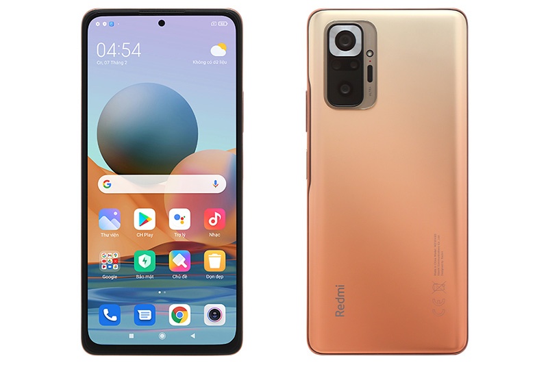 Điện thoại Xiaomi Redmi Note 10 Pro (8+128) Đồng
