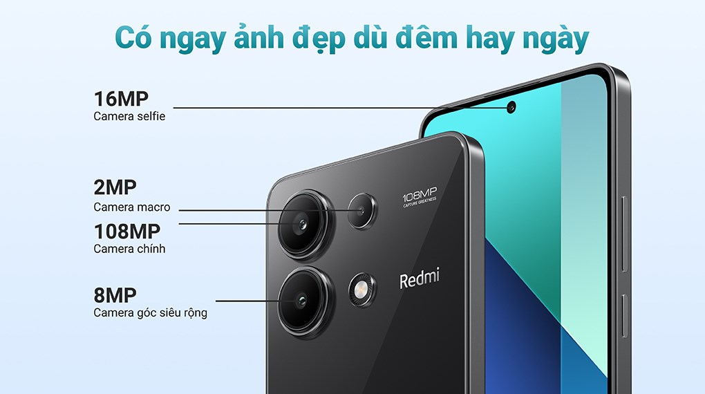 Điện thoại Xiaomi Redmi Note 13 (6+128GB)