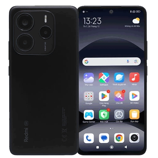 Điện thoại Xiaomi Redmi Note 14 5G (8+256GB) Đen