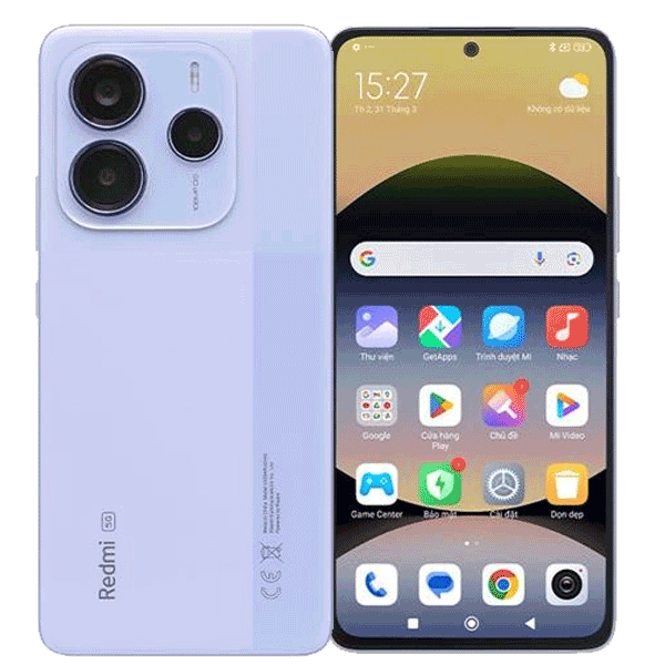 Điện thoại Xiaomi Redmi Note 14 5G (8+256GB) Tím